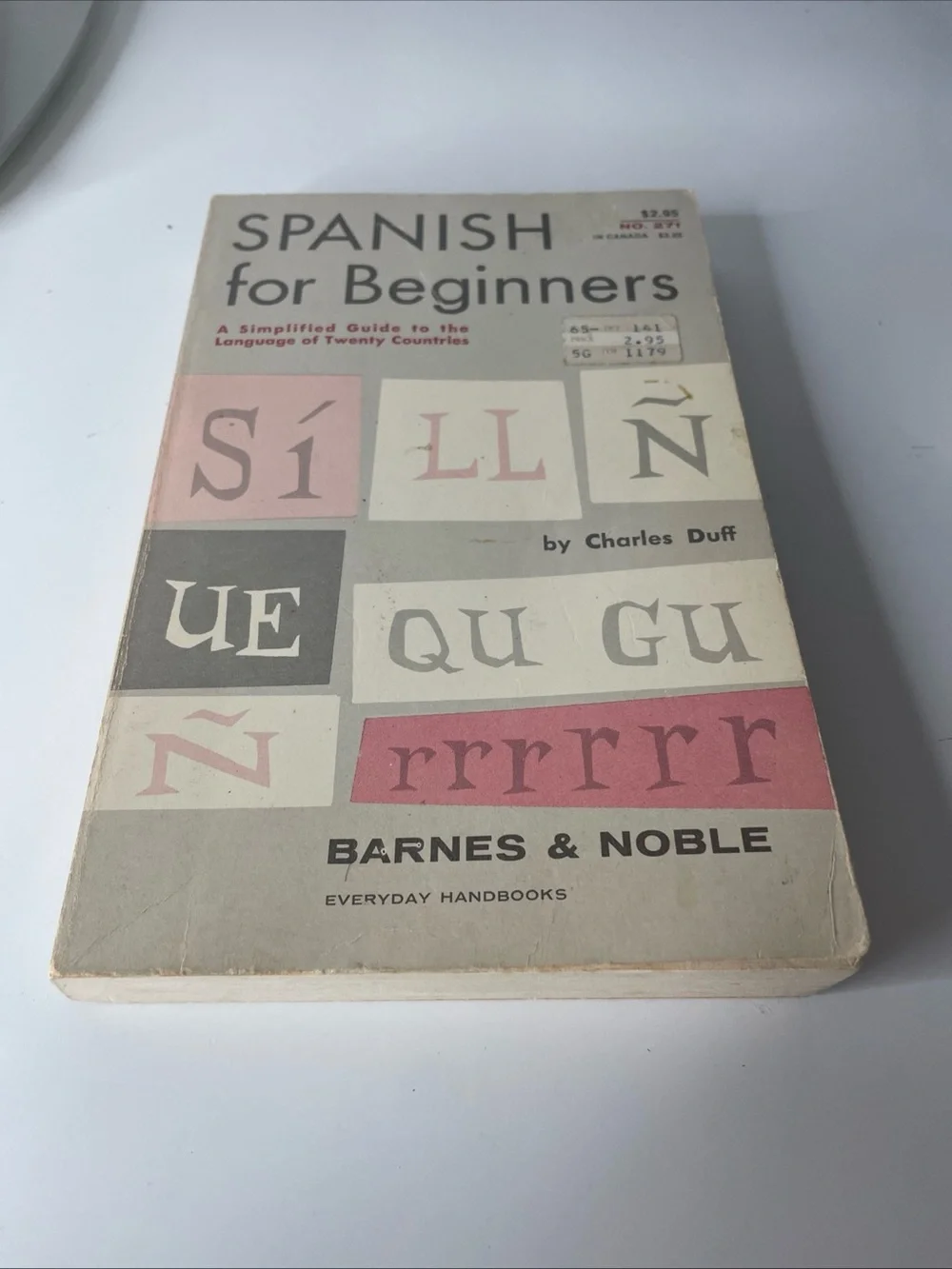 Spanish for Beginners Charles Duff Everyday Handbook Paperback Beginner B&N